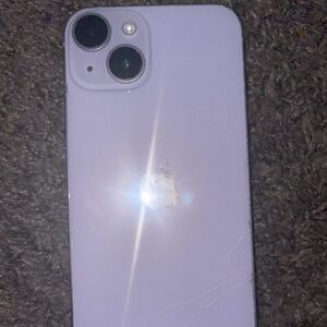 Apple iPhone 14 purple unlocked Smartphone with Advanced Camera System